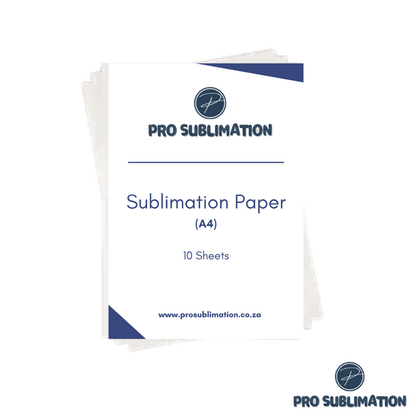 Premium Sublimation paper A4 (10 sheets)