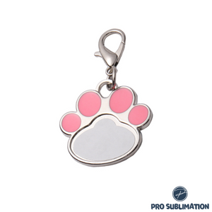 Cat paw charm - Pink