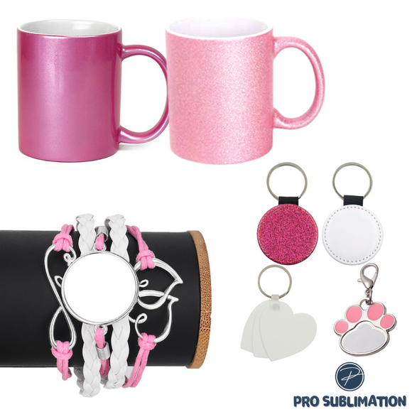 Pink Sublimation Sample Pack