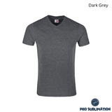 Mens Michigan Melange V-Neck T-Shirt