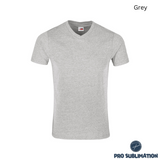 Mens Michigan Melange V-Neck T-Shirt