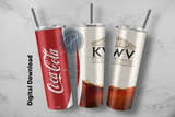 KWV Brandy 15oz & 20oz Tumbler Template - PNG Digital File