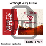 Buffelsfontein 15oz & 20ozTumbler Template - PNG Digital File