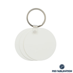 PET keychain - Round