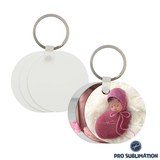 PET keychain - Round