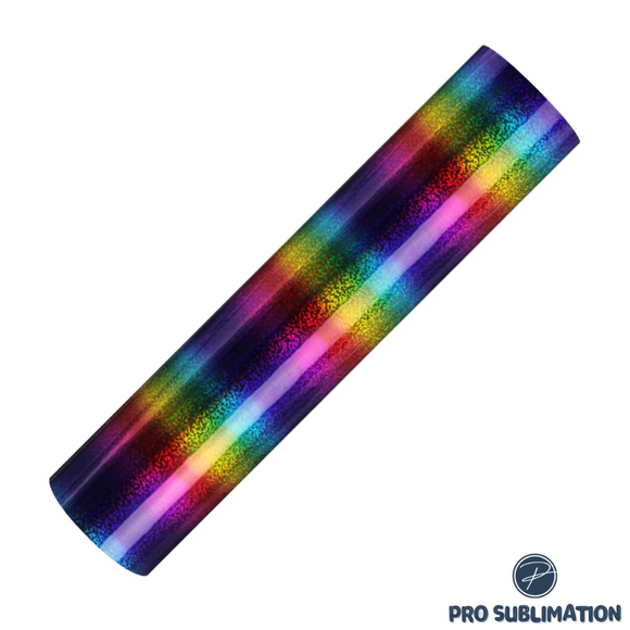 Holographic Adhesive Sticker Vinyl -Rainbow Sparkle