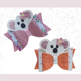 Koala Bow Template - Digital File