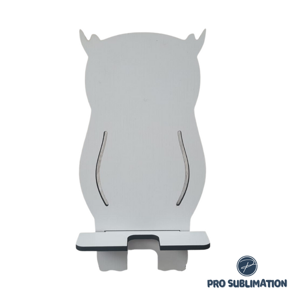MDF Owl Cellphone stand
