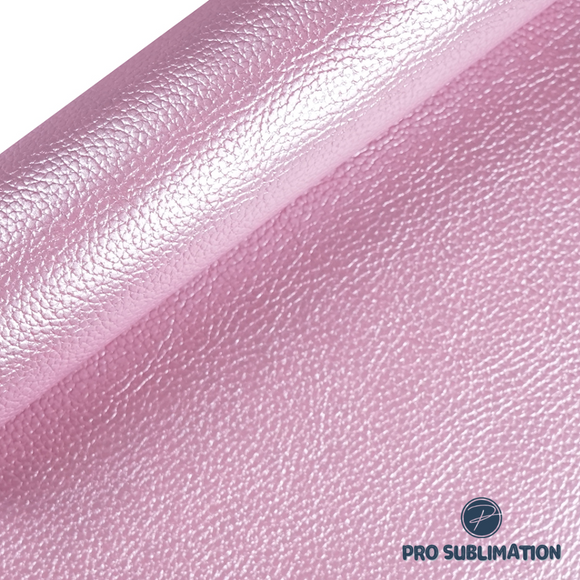 Pearl Metallic surface faux leather - Pink