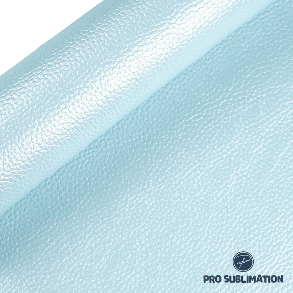 Pearl Metallic surface faux leather - Blue