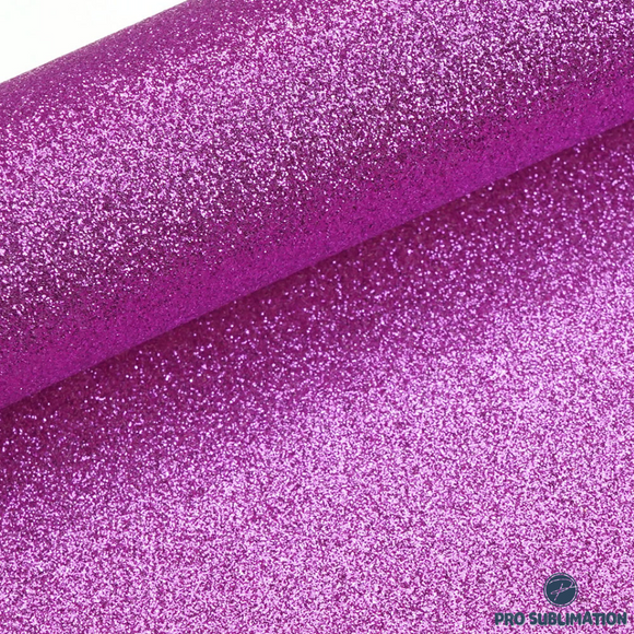 Purple fine glitter faux leather