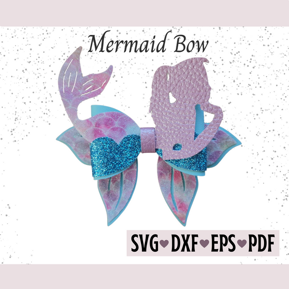 Mermaid Template - Digital File