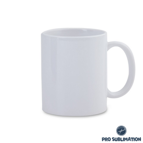 11oz Ceramic white standard mug