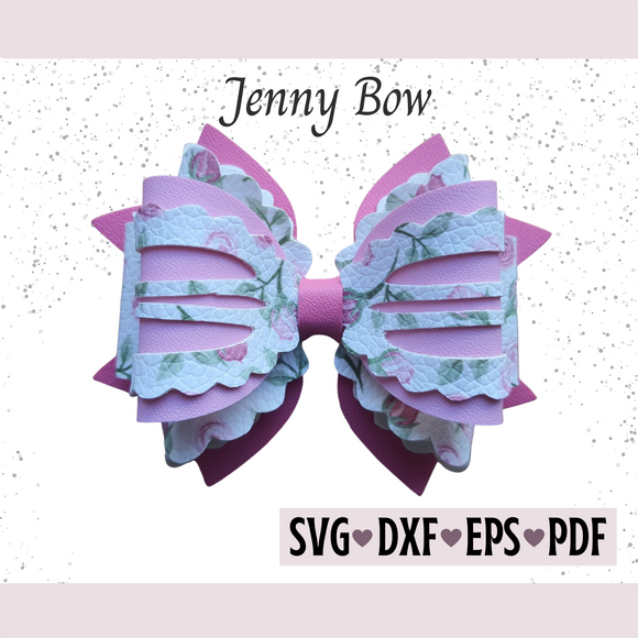 Jenny Bow Template - Digital File