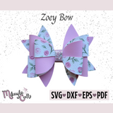 Variety Bow Template Bundle - Digital File